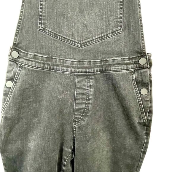 BDG Urban Outfitters Denim Overalls Faded Black Wash Adjustable Straps Women’s S - Picture 8 of 16